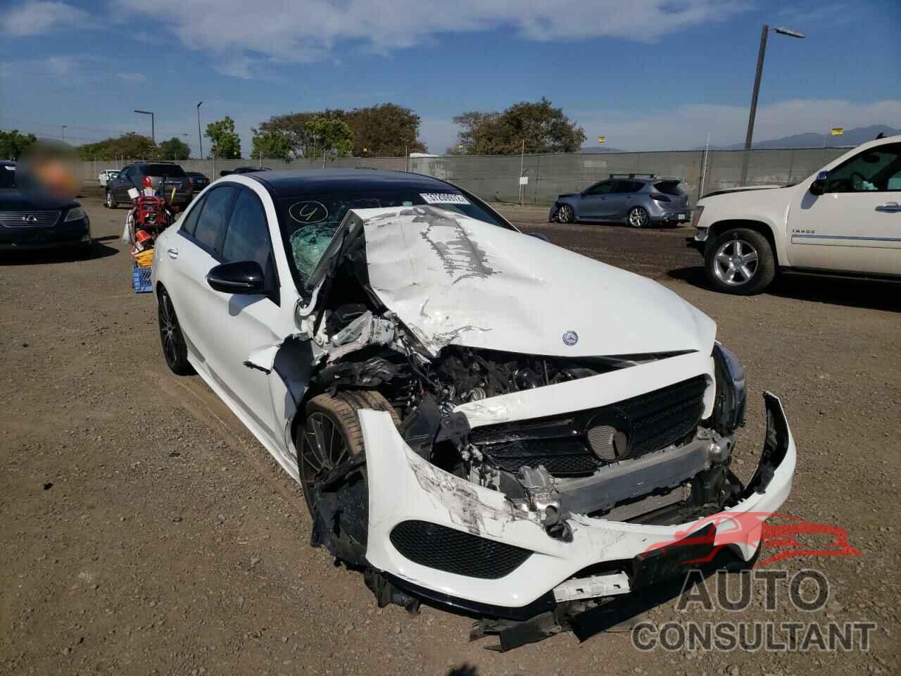 MERCEDES-BENZ C-CLASS 2017 - 55SWF4JB6HU228029