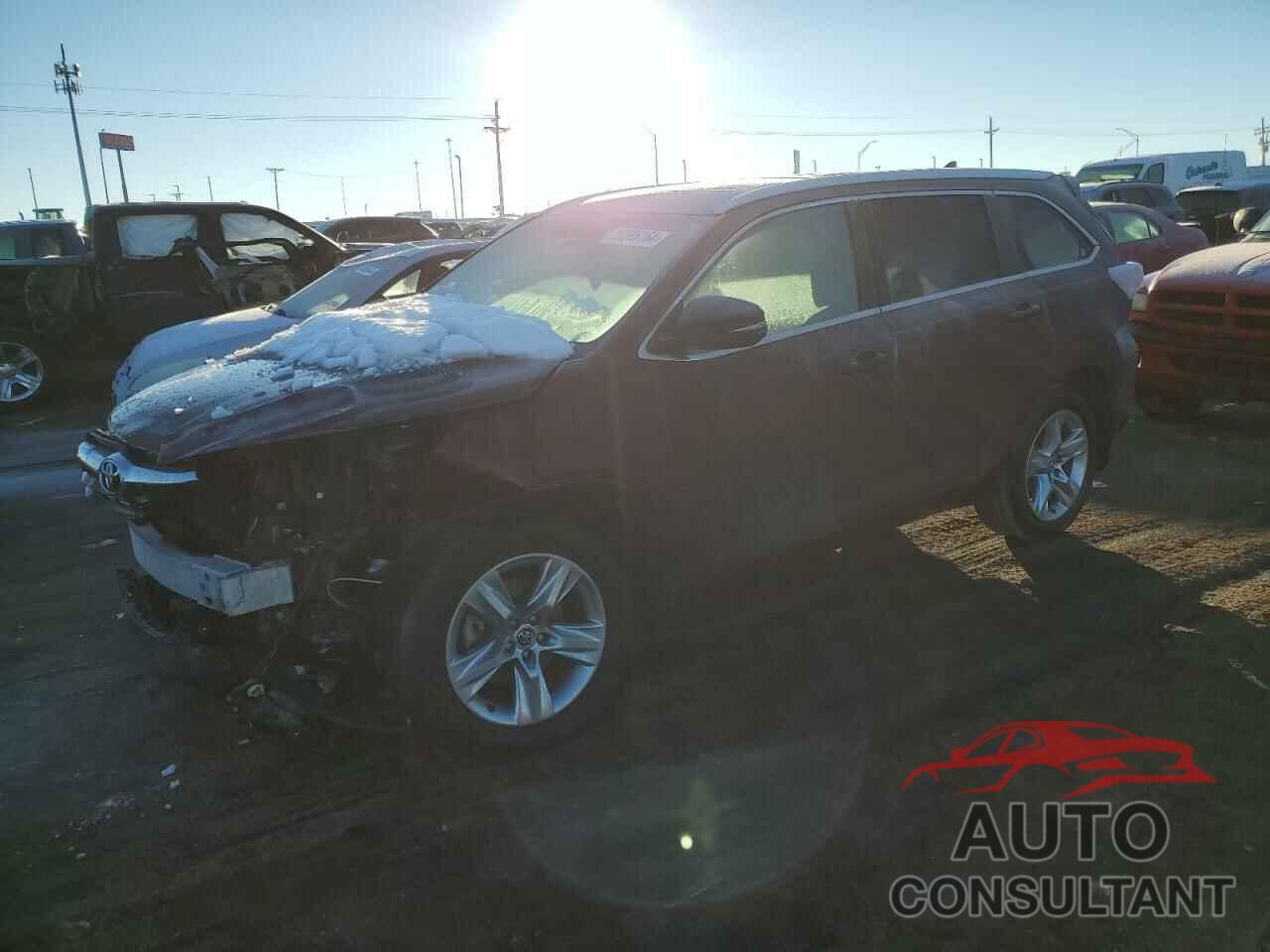 TOYOTA HIGHLANDER 2016 - 5TDDKRFH6GS240948