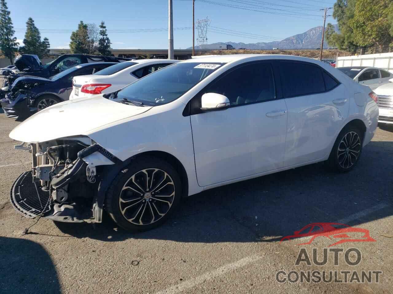 TOYOTA COROLLA 2016 - 5YFBURHE8GP424284