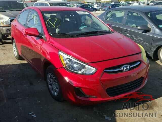 HYUNDAI ACCENT 2016 - KMHCT4AE6GU960198