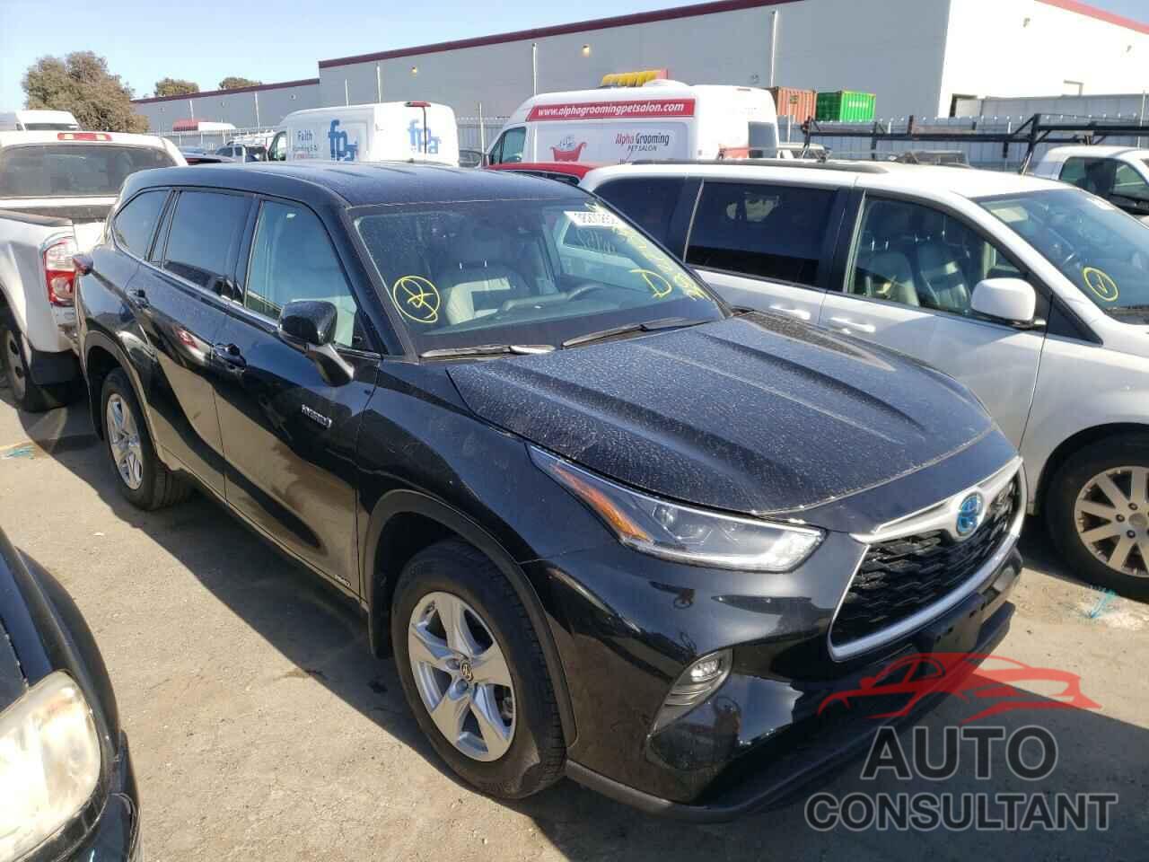 TOYOTA HIGHLANDER 2021 - 5TDBBRCH9MS537185