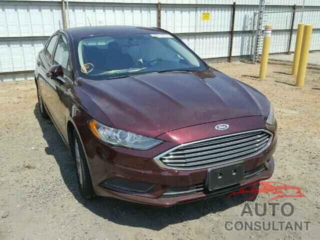 FORD FUSION 2017 - 3FA6P0H7XHR158046