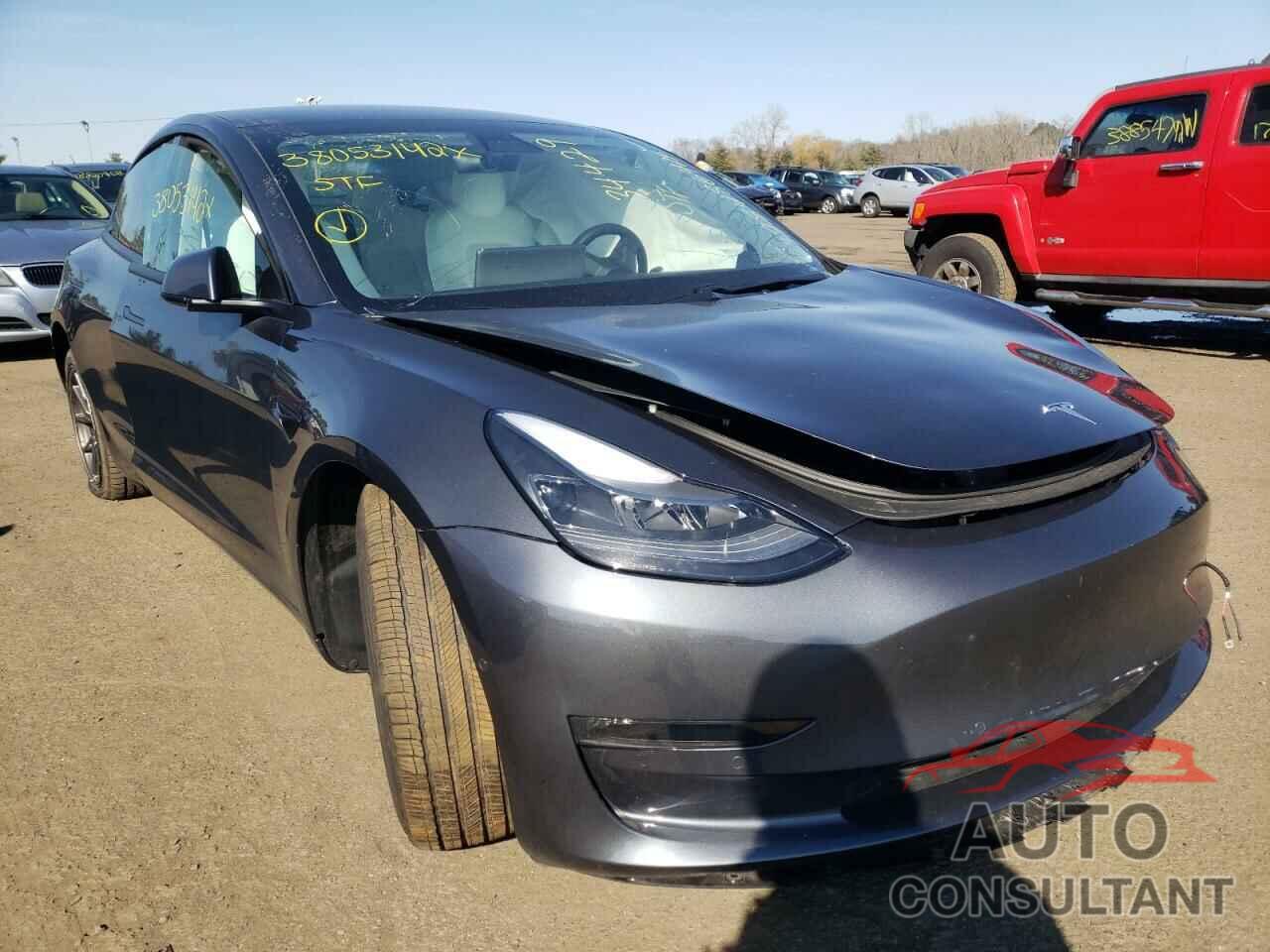 TESLA MODEL 3 2021 - 5YJ3E1EB1MF048497