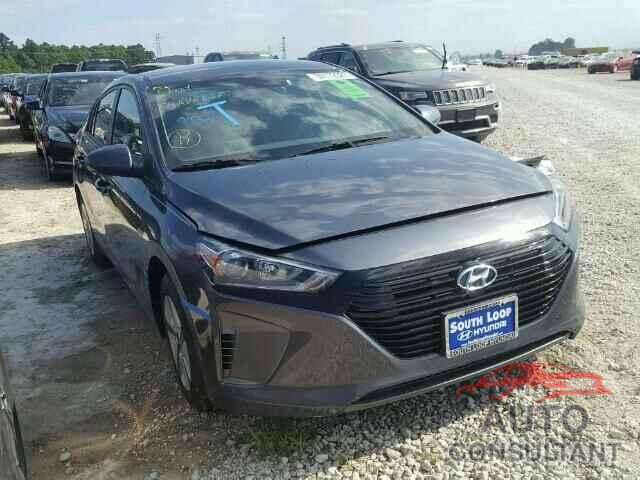 HYUNDAI IONIQ 2017 - KMHC65LC7HU037271