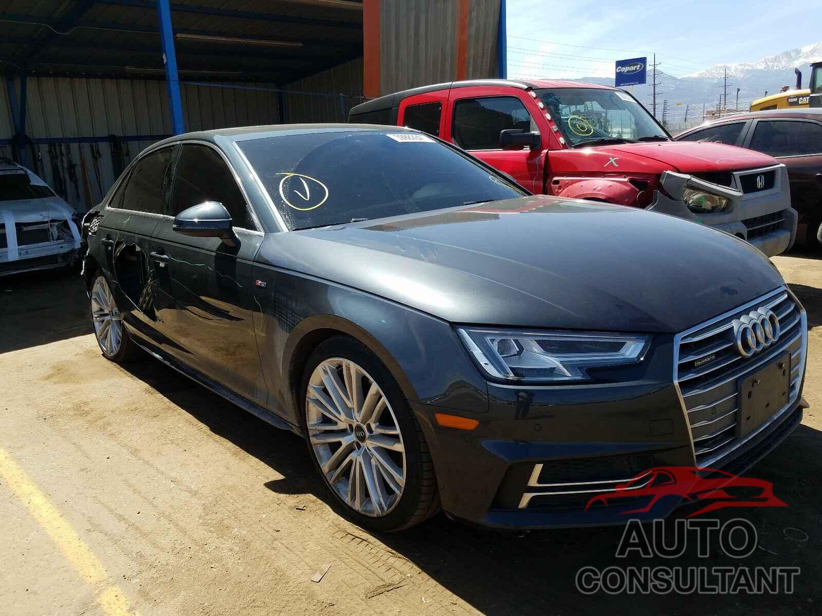 AUDI A4 2017 - WAUENAF42HN012086