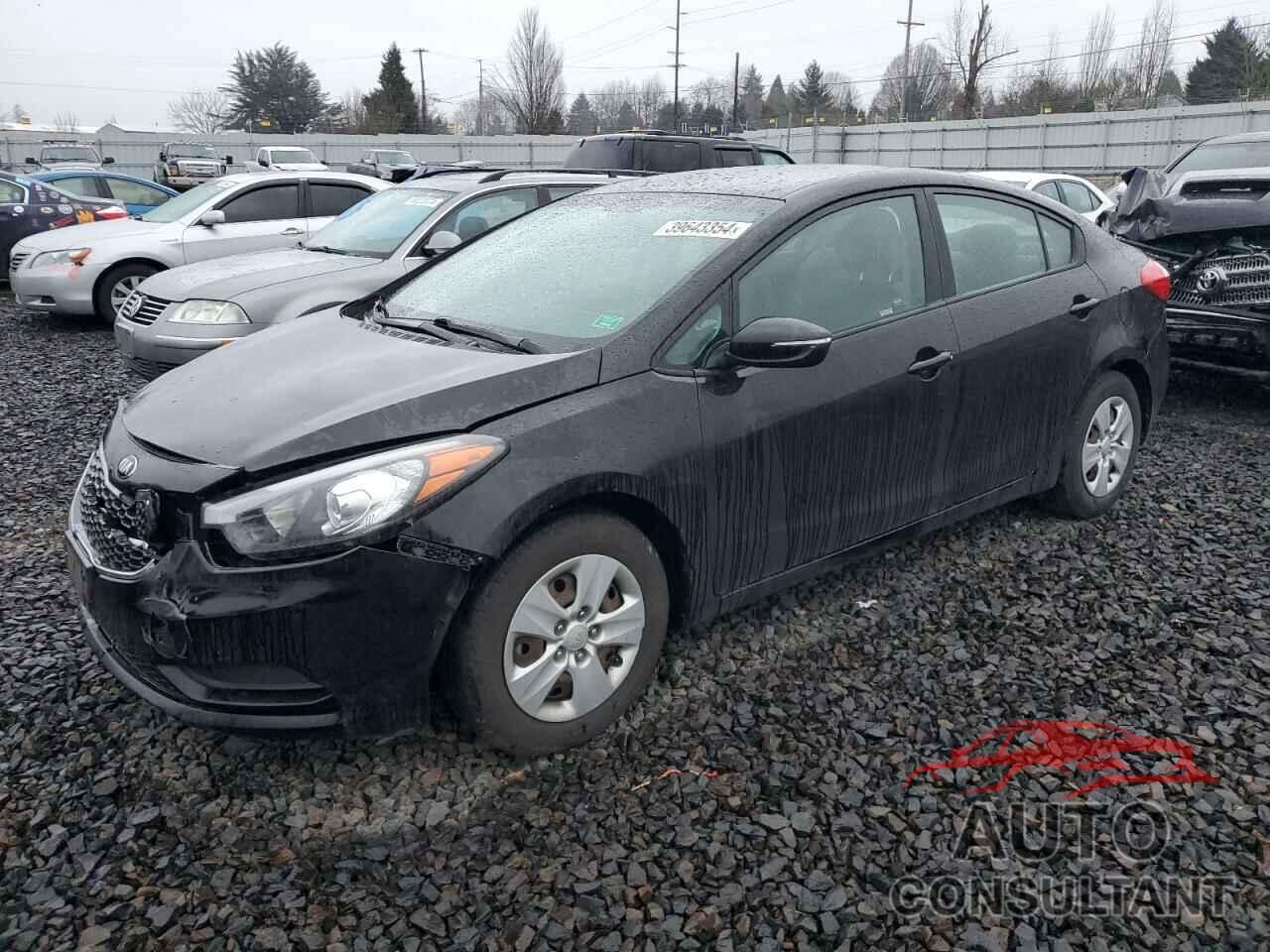 KIA FORTE 2016 - KNAFX4A63G5498091