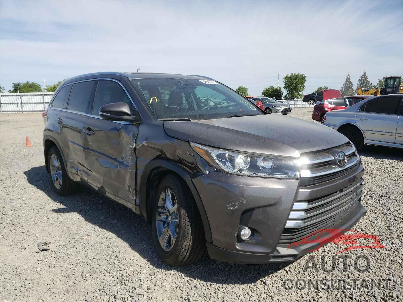 TOYOTA HIGHLANDER 2017 - 5TDDZRFH8HS435429