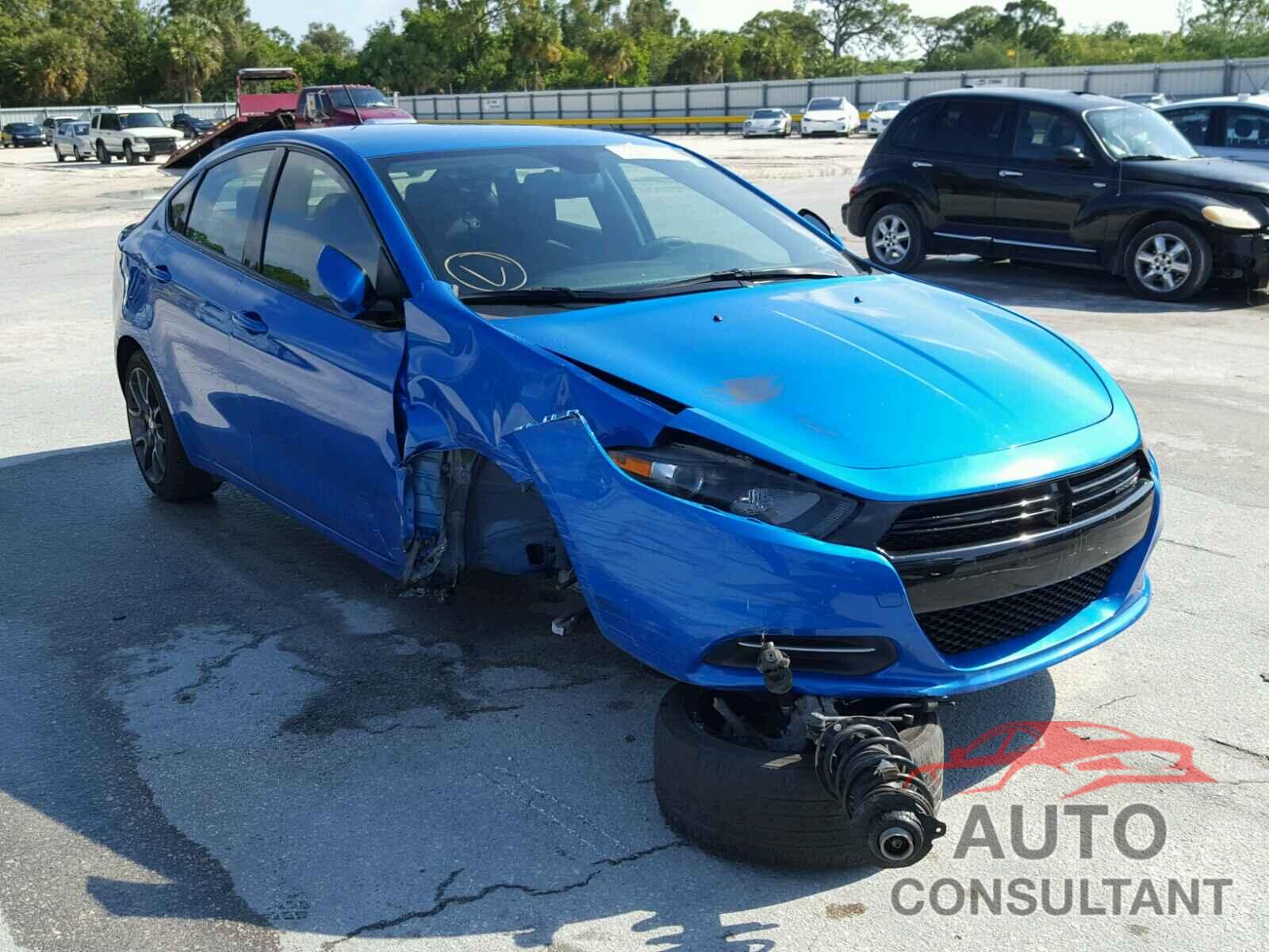 DODGE DART 2016 - 1C3CDFAA3GD656776