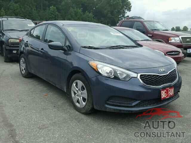 KIA FORTE 2016 - KNAFK4A68G5460192