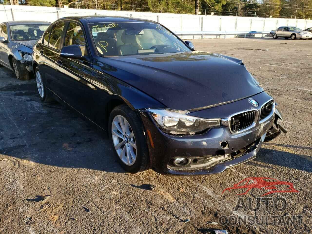 BMW 3 SERIES 2017 - WBA8A9C58HK619616