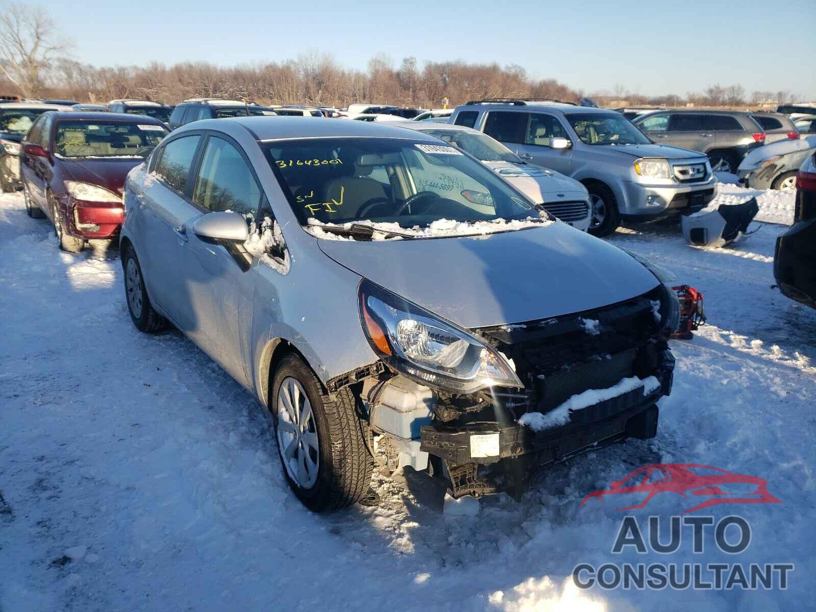 KIA RIO 2016 - KNADM4A35G6001543