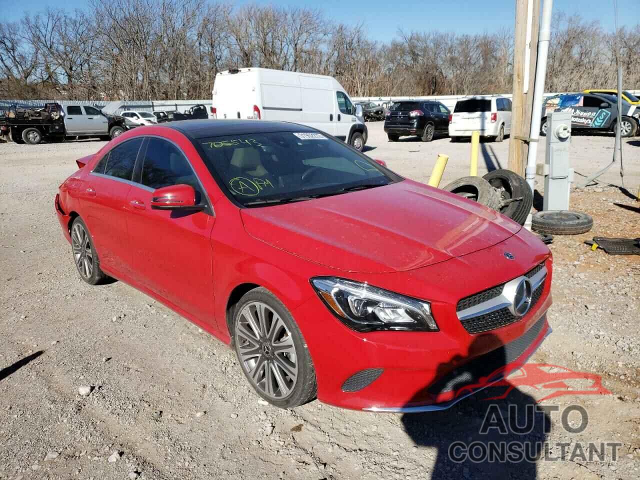 MERCEDES-BENZ CLA-CLASS 2019 - WDDSJ4EB7KN705543