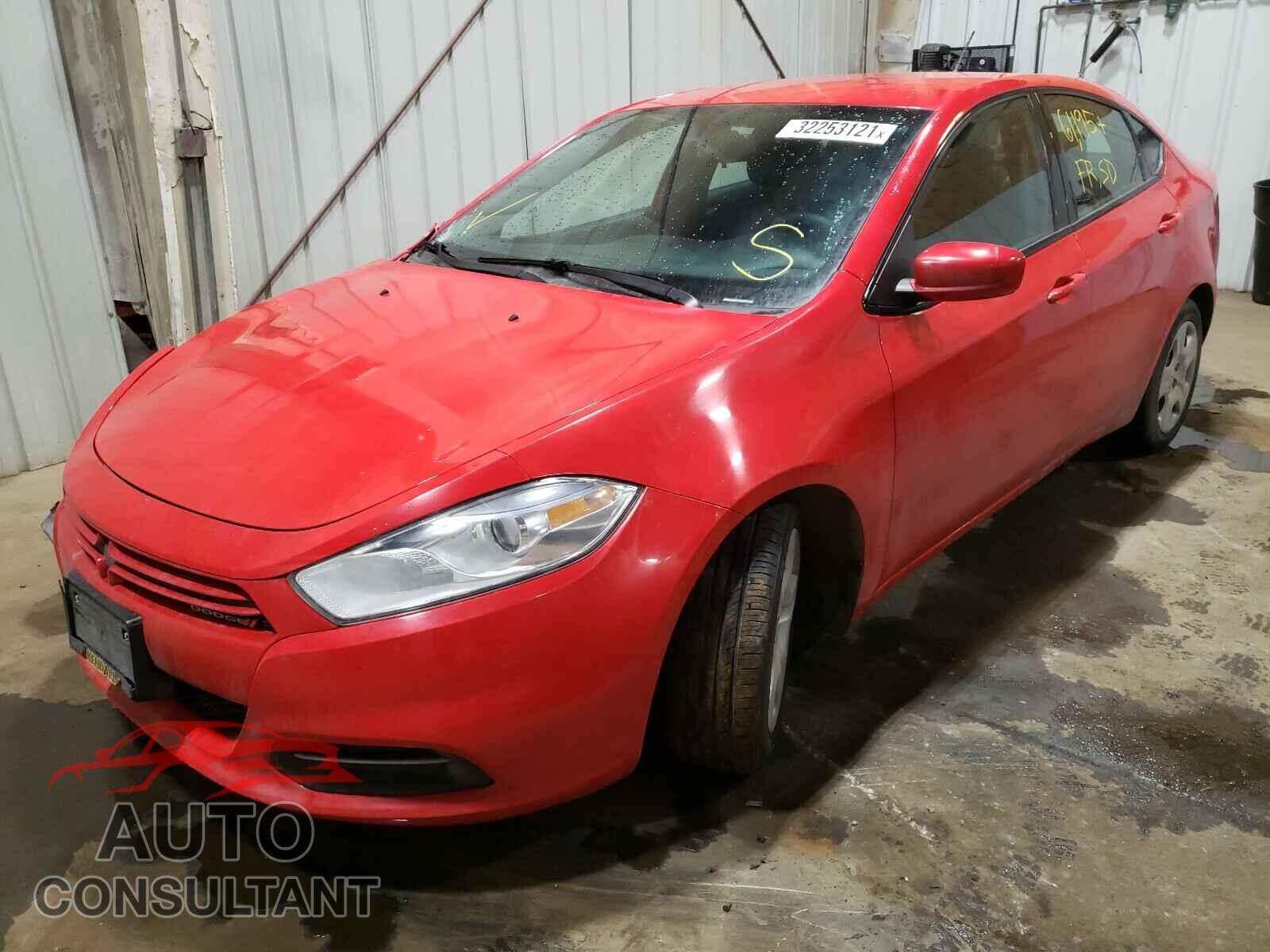 DODGE DART 2016 - 1C3CDFAAXGD727780