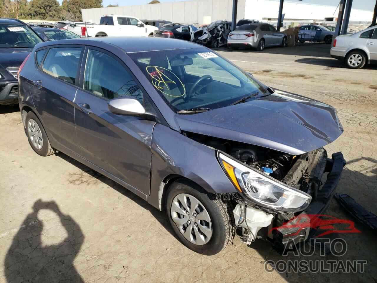 HYUNDAI ACCENT 2017 - KMHCT5AE3HU306332