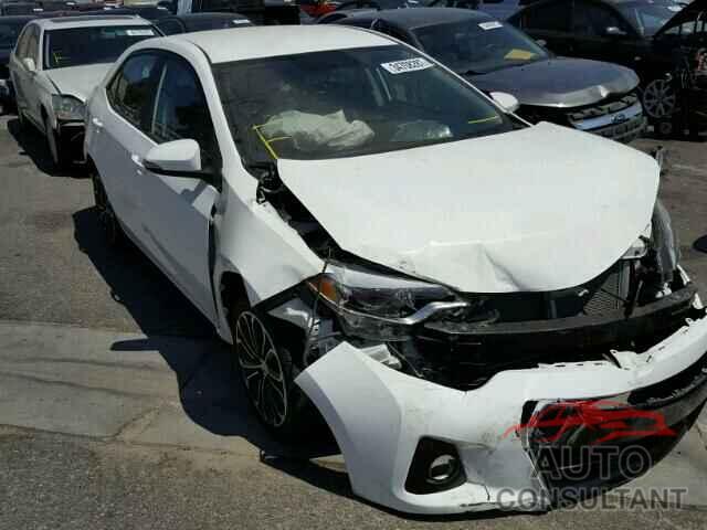 TOYOTA COROLLA 2015 - 5YFBURHE8FP301907