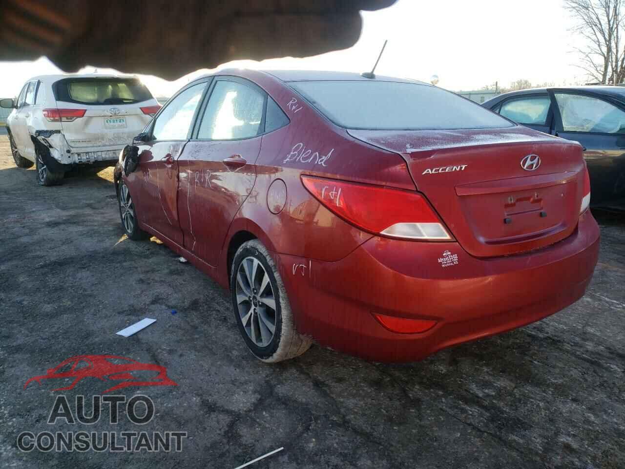 HYUNDAI ACCENT 2017 - KMHCT4AE5HU376165