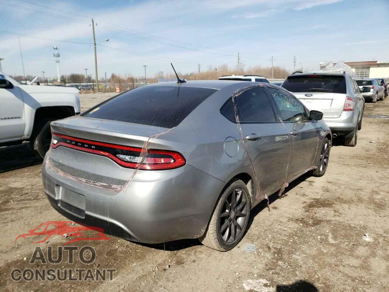 DODGE DART 2016 - 1C3CDFAA7GD736663