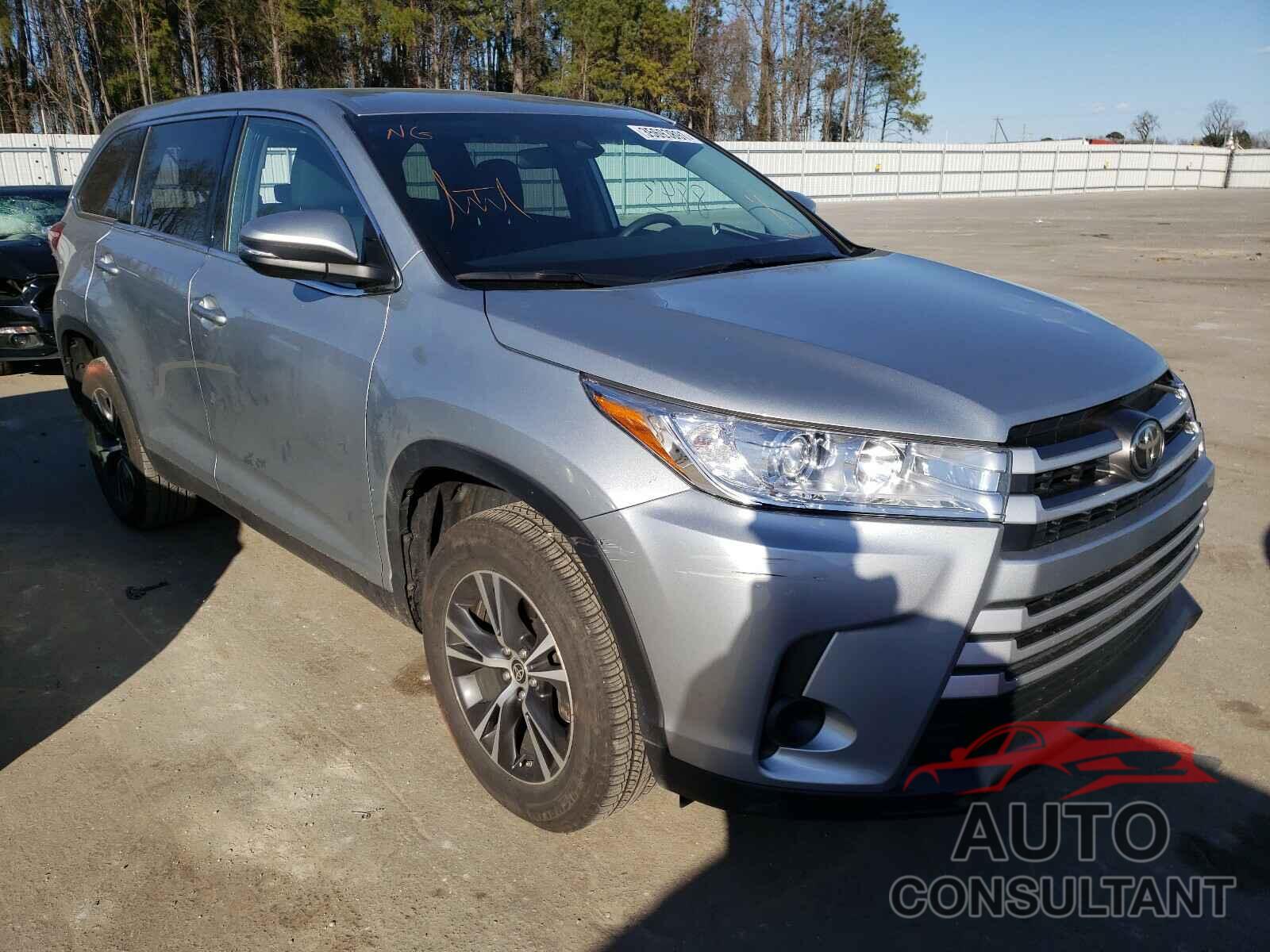 TOYOTA HIGHLANDER 2019 - 5TDZARFHXKS061443