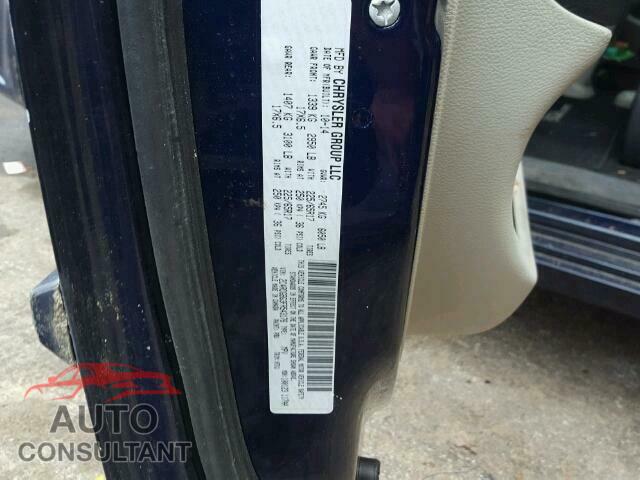 DODGE CARAVAN 2015 - 2C4RDGBG3FR543176