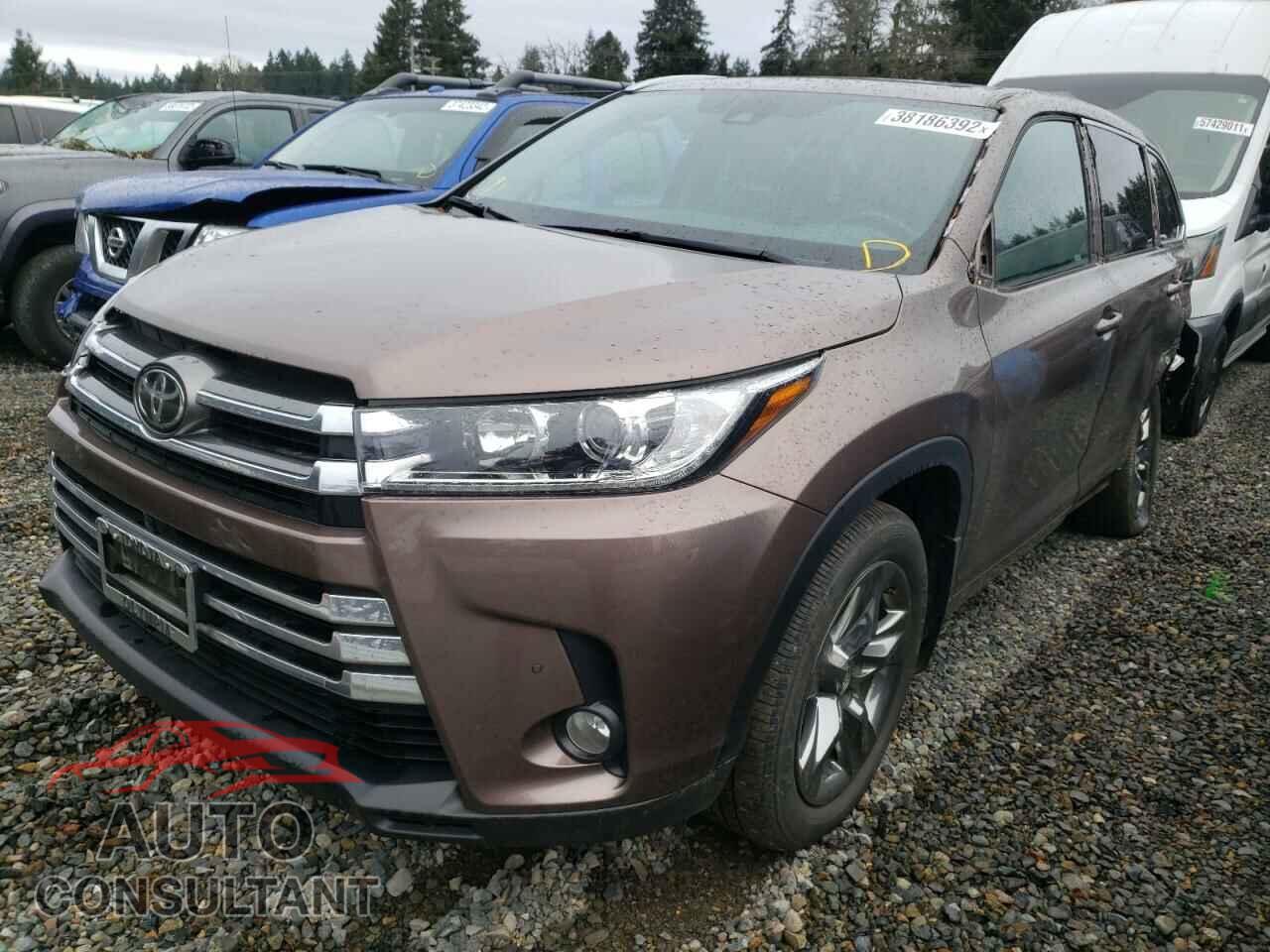 TOYOTA HIGHLANDER 2017 - 5TDDZRFH8HS418761