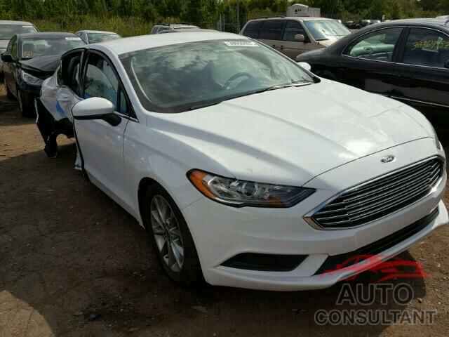 FORD FUSION 2017 - 3FA6P0H75HR396905