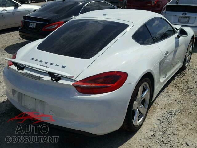PORSCHE CAYMAN 2015 - WP0AA2A87FK162657