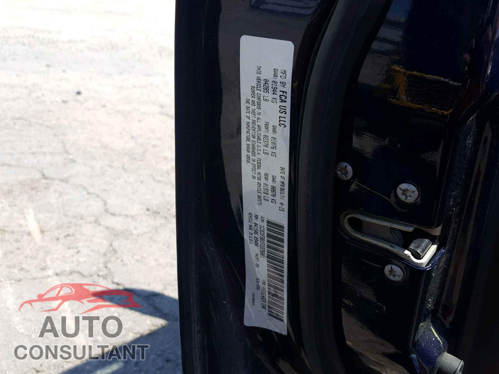 DODGE DART 2015 - 1C3CDFBB1FD375081
