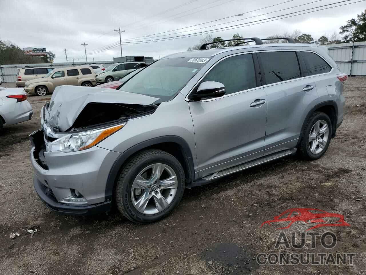 TOYOTA HIGHLANDER 2016 - 5TDYKRFH6GS155061