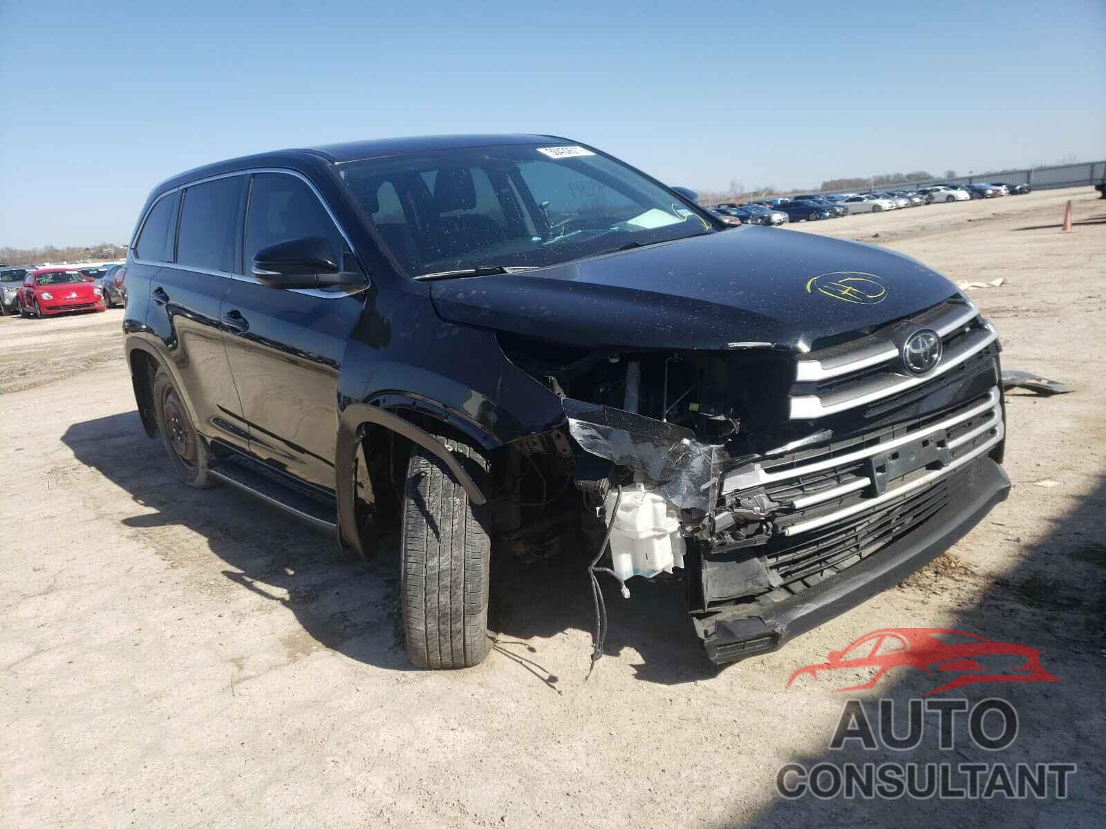 TOYOTA HIGHLANDER 2017 - 5TDZZRFH2HS201034