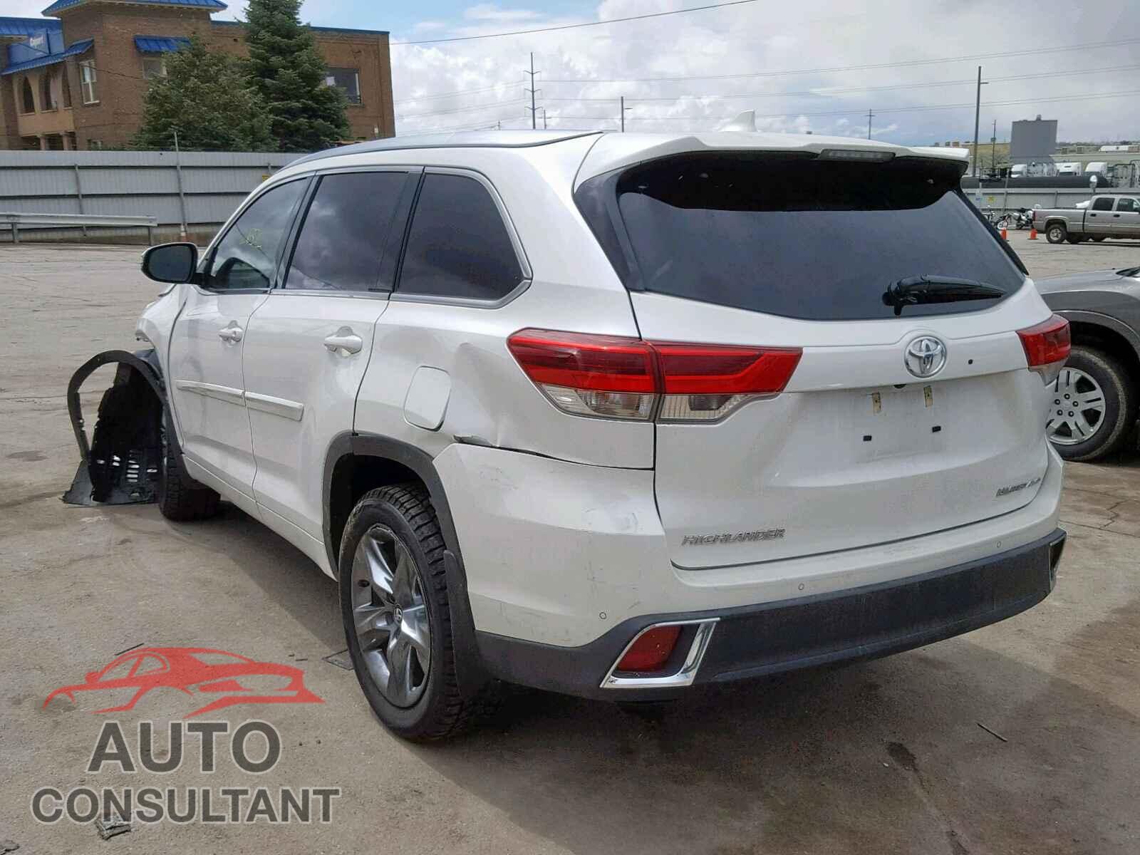 TOYOTA HIGHLANDER 2017 - 5TDDZRFH2HS455174