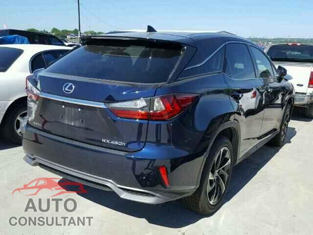LEXUS RX450 2016 - 2T2BGMCA8GC004552