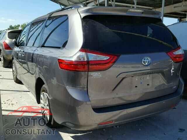 TOYOTA SIENNA 2017 - 5TDYZ3DC9HS776098