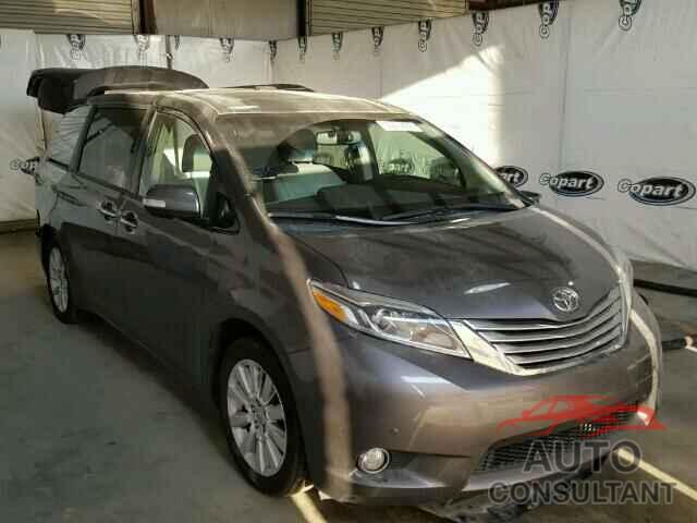 TOYOTA SIENNA 2015 - 5TDYK3DC9FS623867