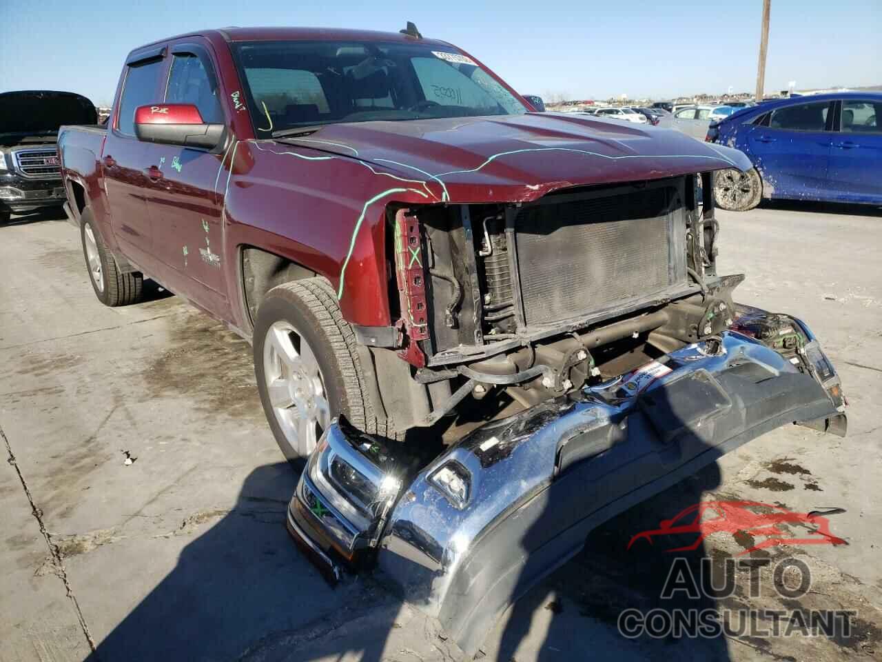 CHEVROLET SILVERADO 2017 - 3GCPCREC0HG237446