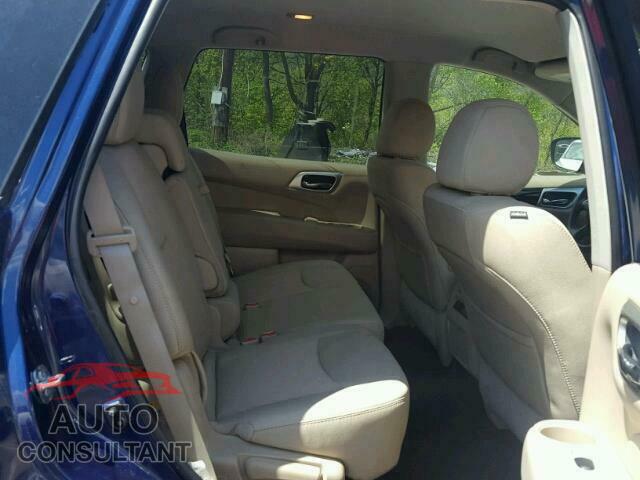NISSAN PATHFINDER 2017 - 5N1DR2MN5HC684915