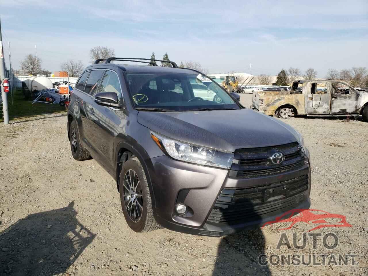 TOYOTA HIGHLANDER 2017 - 5TDJZRFH0HS469545
