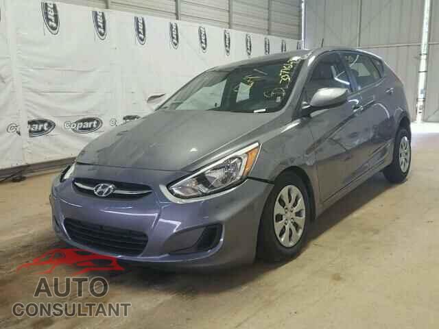 HYUNDAI ACCENT 2017 - KMHCT5AE2HU313191