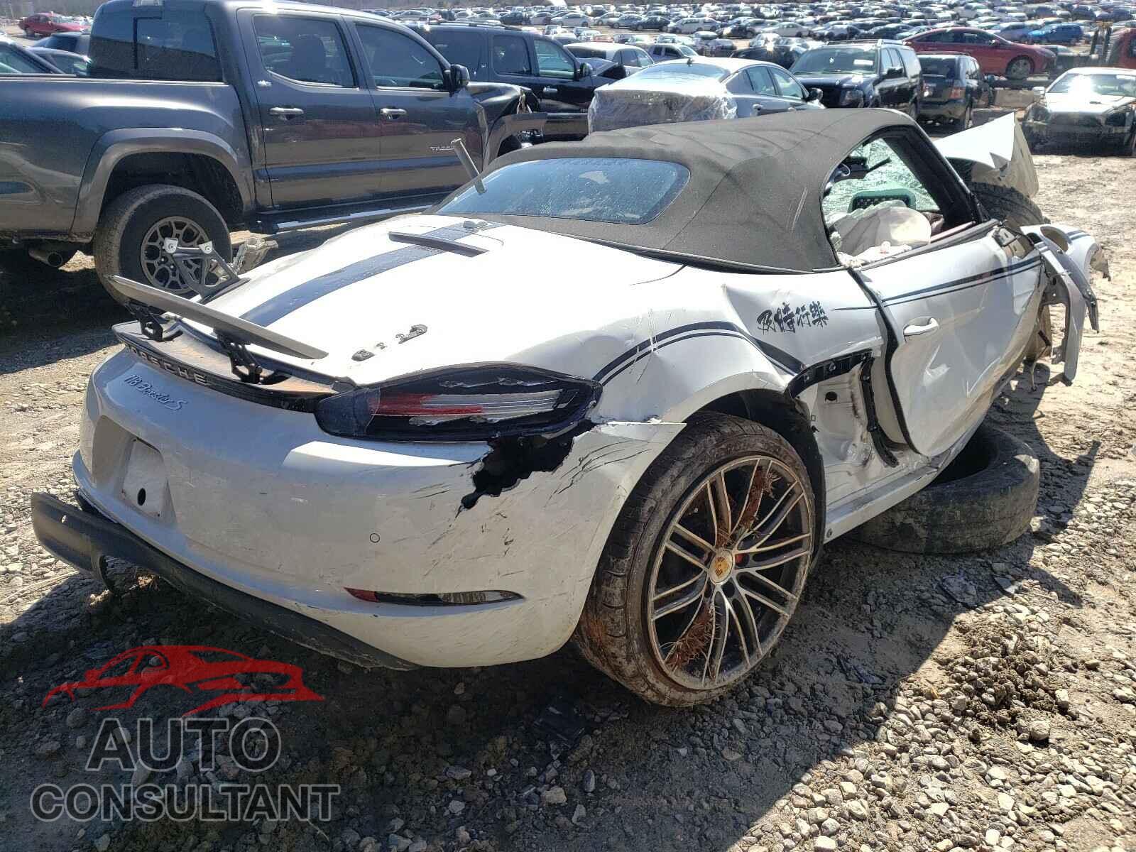 PORSCHE BOXSTER 2018 - WP0CB2A86JS228470