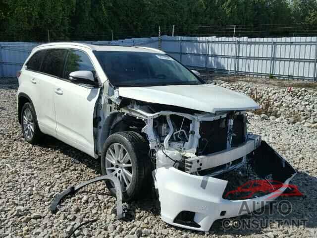 TOYOTA HIGHLANDER 2015 - 5TDJKRFH3FS079802