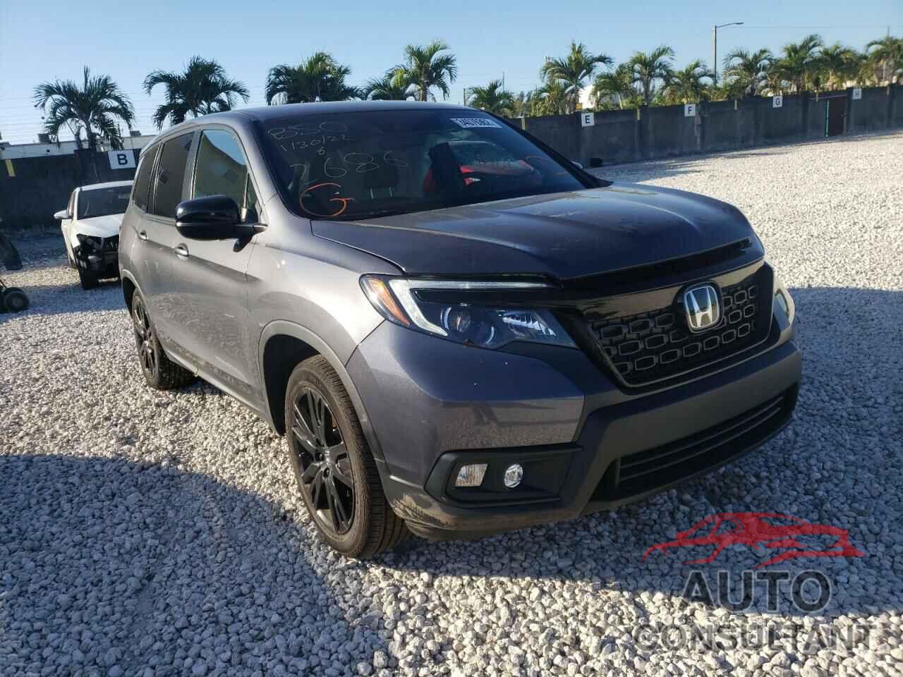 HONDA PASSPORT 2021 - 5FNYF7H29MB012686