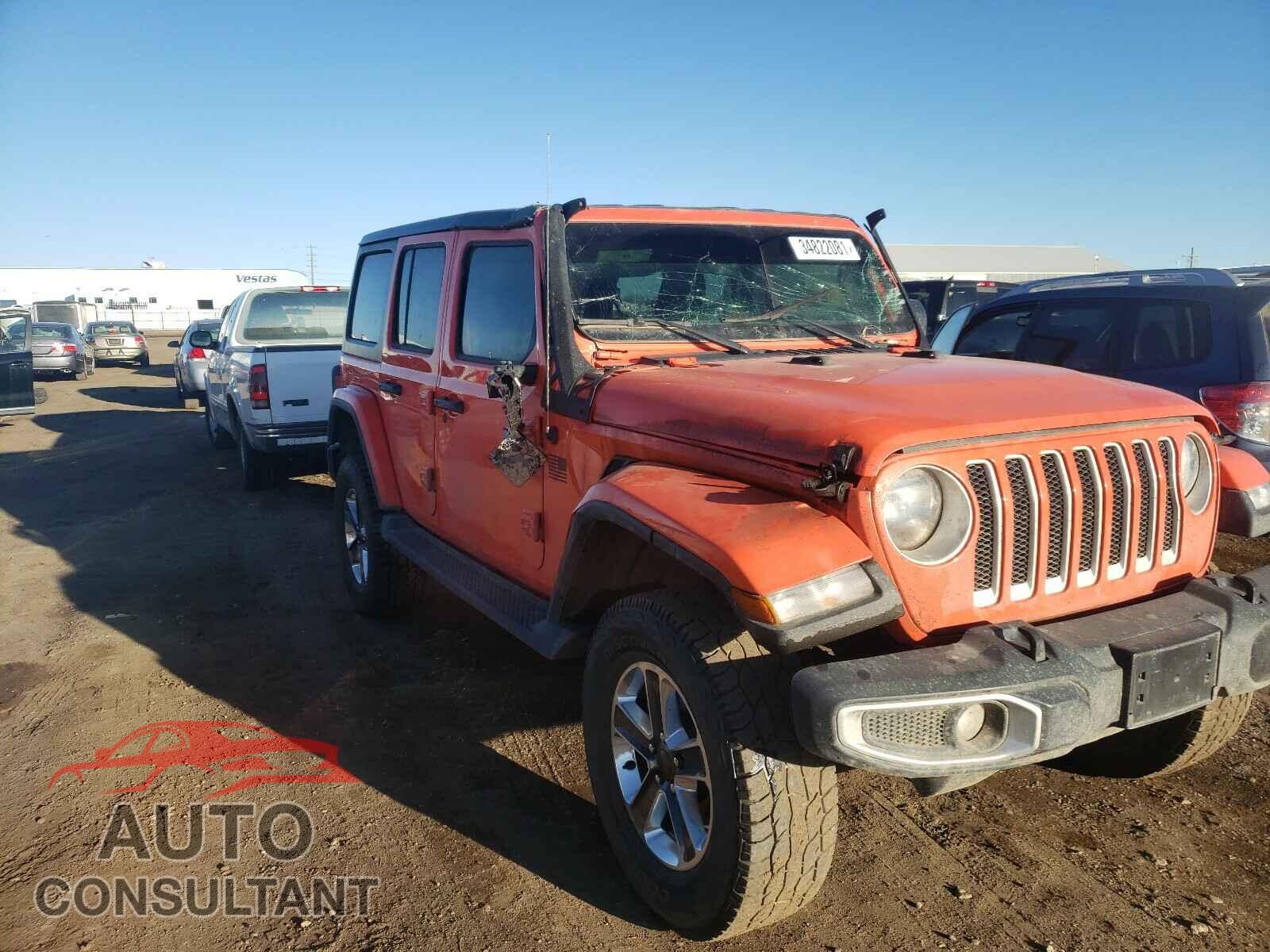 JEEP WRANGLER 2018 - 1C4HJXEN7JW324218