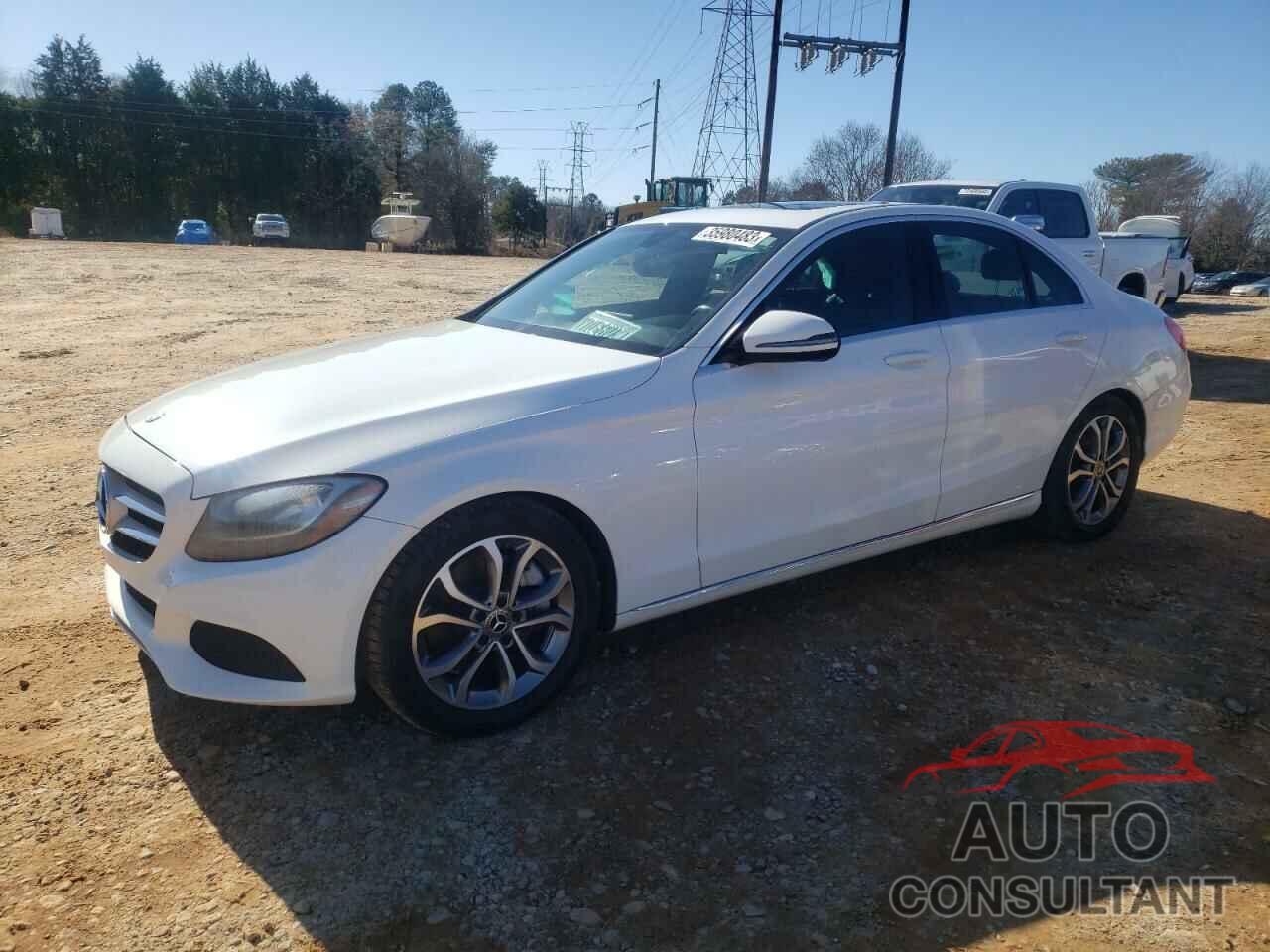 MERCEDES-BENZ C-CLASS 2018 - 55SWF4JB6JU244205