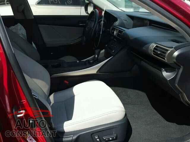 LEXUS IS250 2015 - JTHBF1D24F5077666