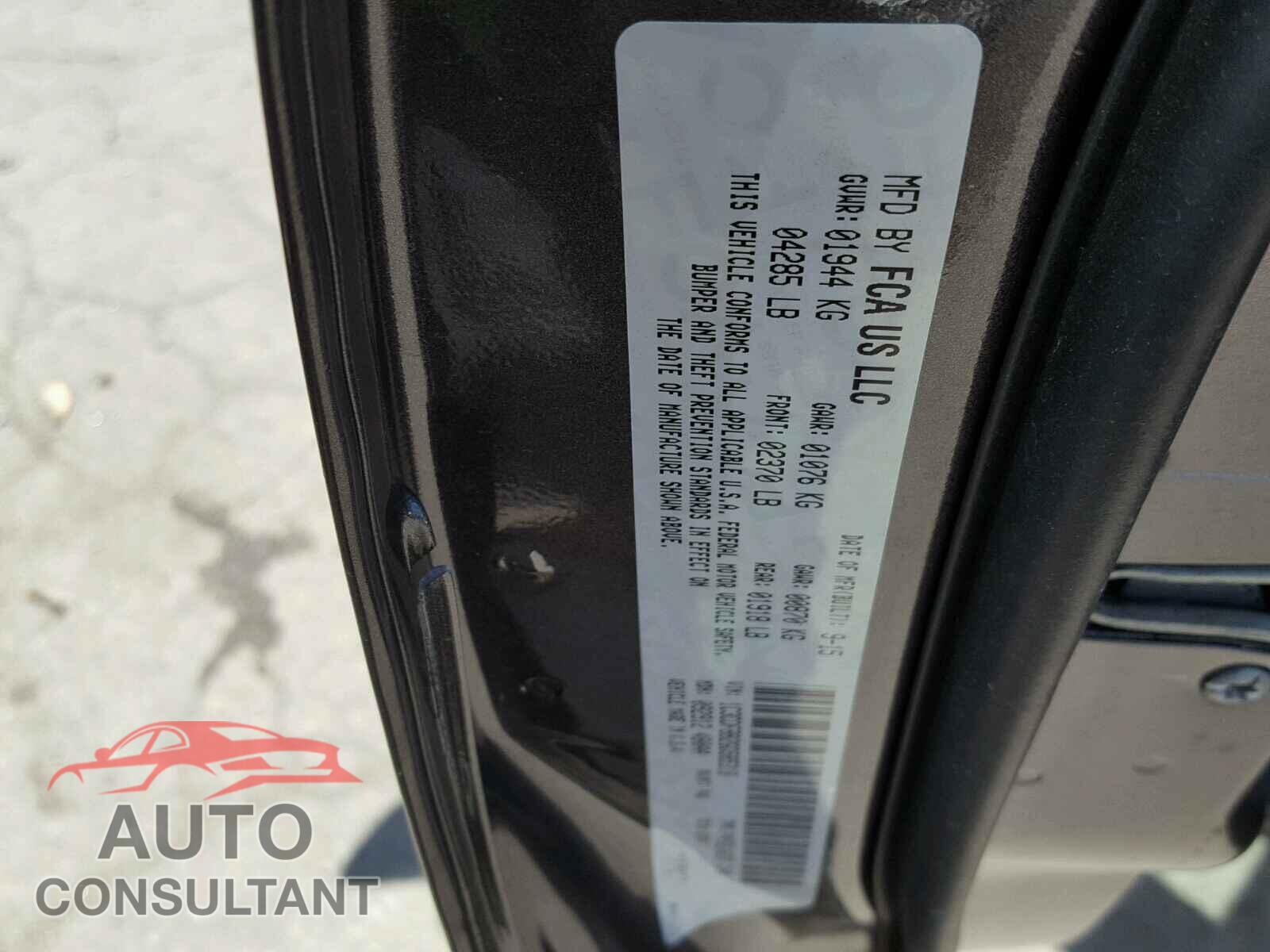 DODGE DART 2016 - 1C3CDFBB2GD585318