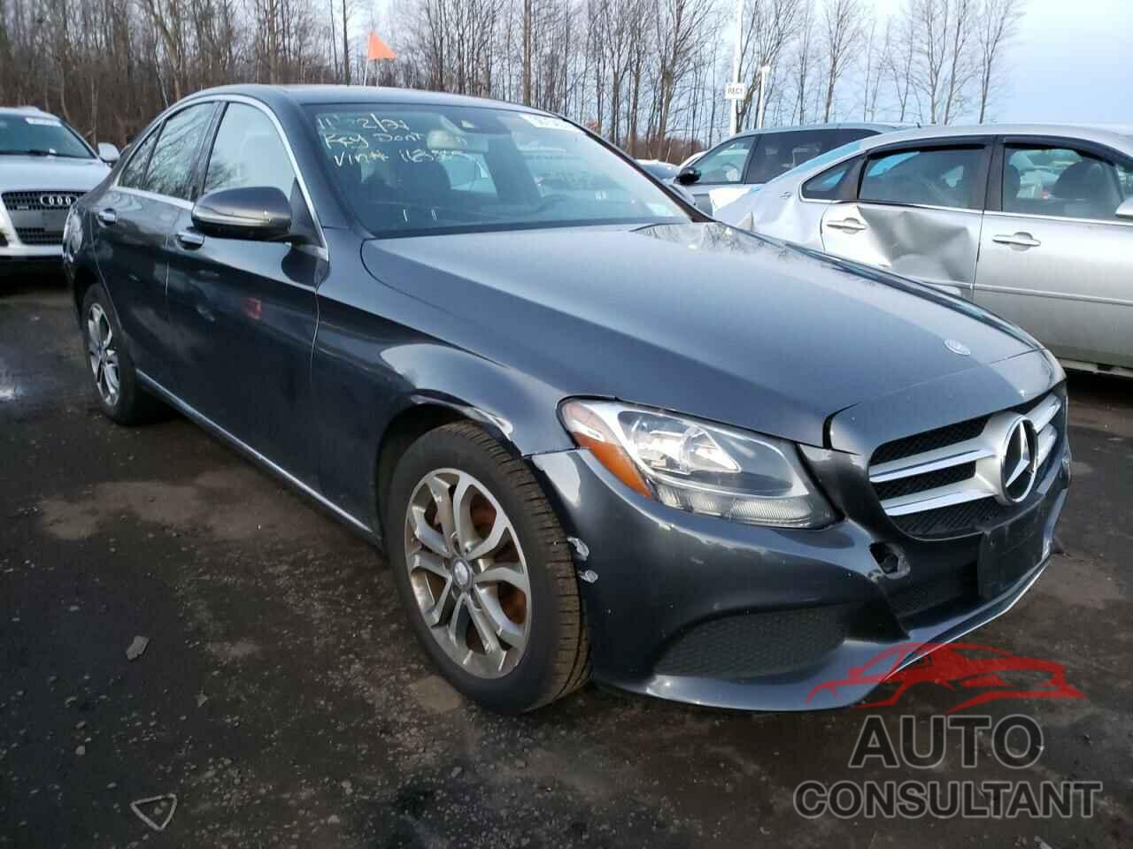 MERCEDES-BENZ C-CLASS 2016 - WDDWF4KB1GR163265