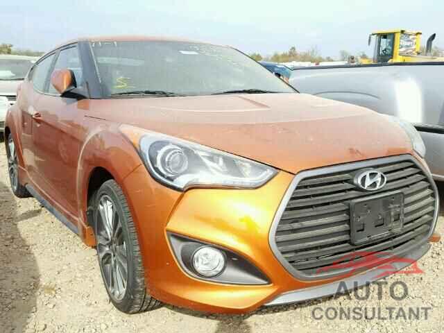 HYUNDAI VELOSTER 2016 - KMHTC6AE3GU280271