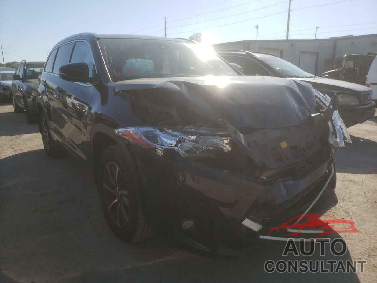 TOYOTA HIGHLANDER 2017 - 5TDJZRFH0HS512961