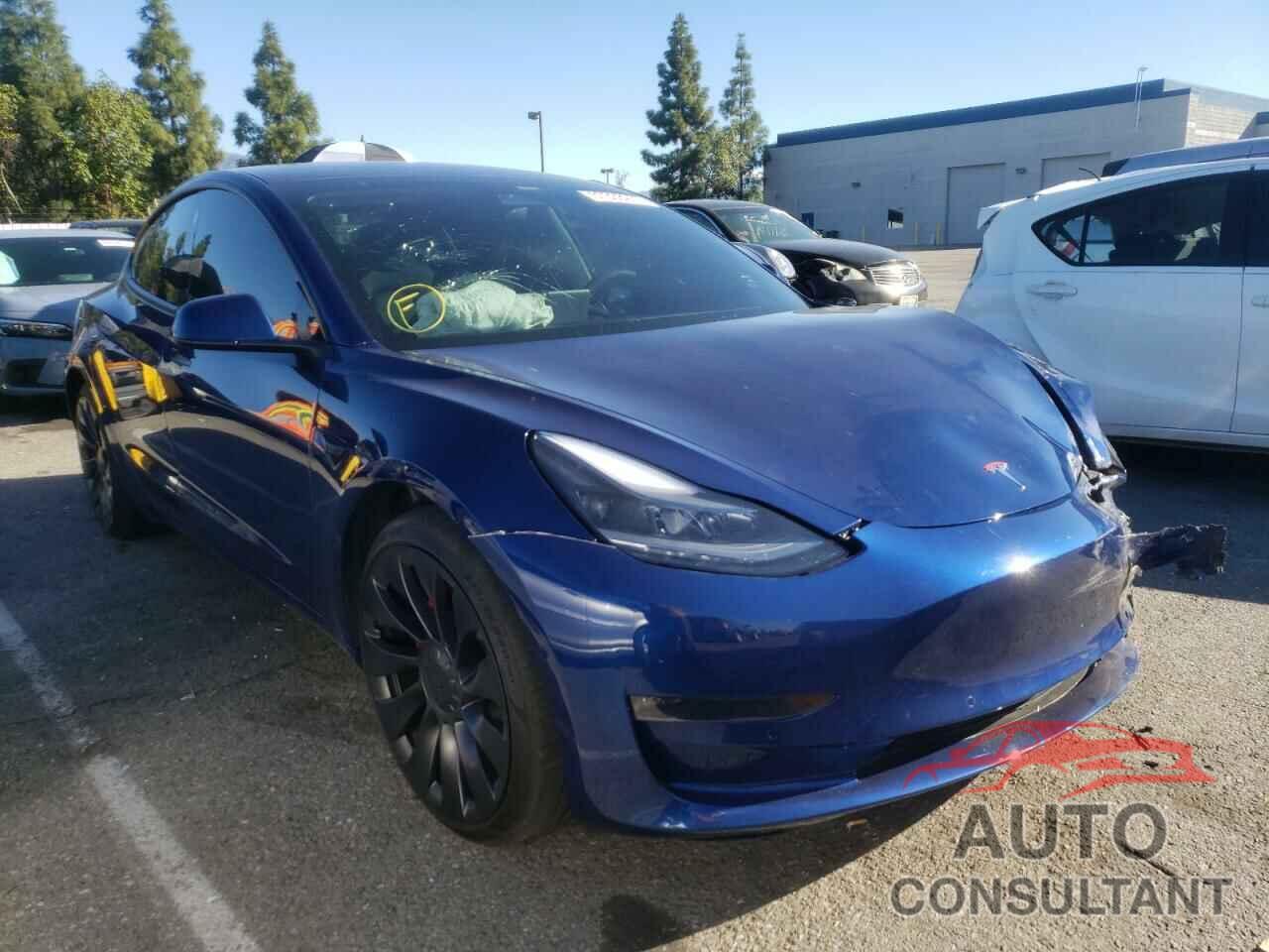 TESLA MODEL 3 2021 - 5YJ3E1EC0MF078745