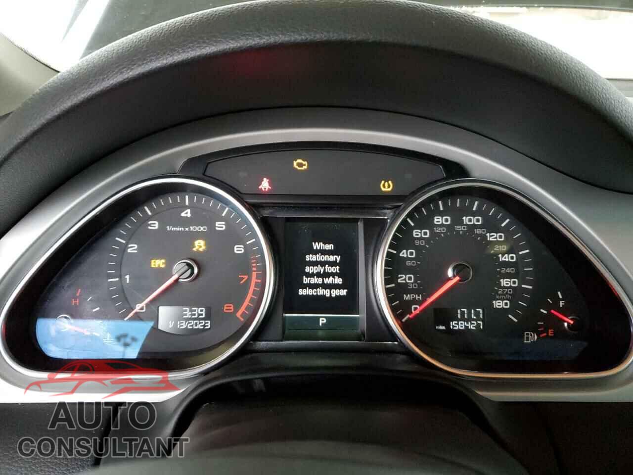 AUDI Q7 2012 - WA1DGAFE7CD005306