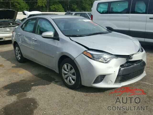 TOYOTA COROLLA 2016 - 2T1BURHEXGC593190